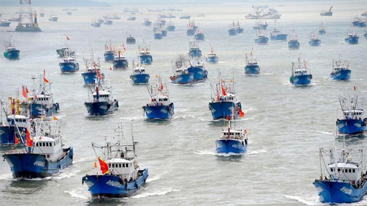 Cancilleres de países del Pacífico advierten que pesca de megaflota china pone en riesgo los recursos marinos