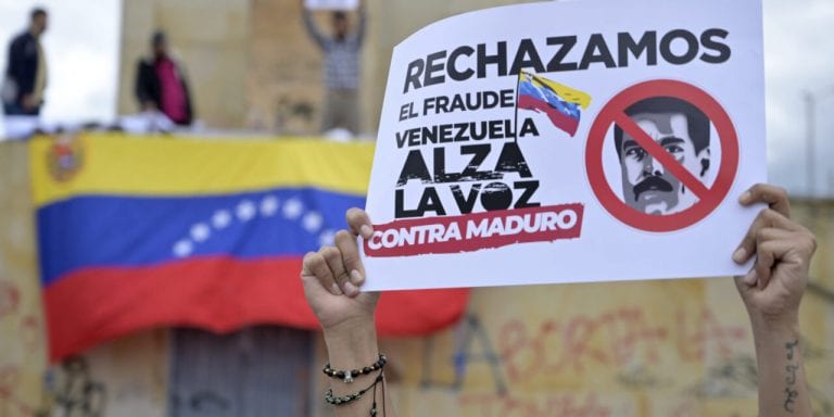 16 países americanos, entre ellos Chile, calificaron como fraudulentas e ilegales las elecciones en Venezuela