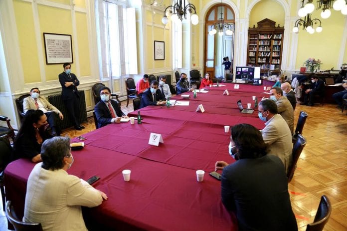 Reunion Bicameral-Gob por agenda seguridad