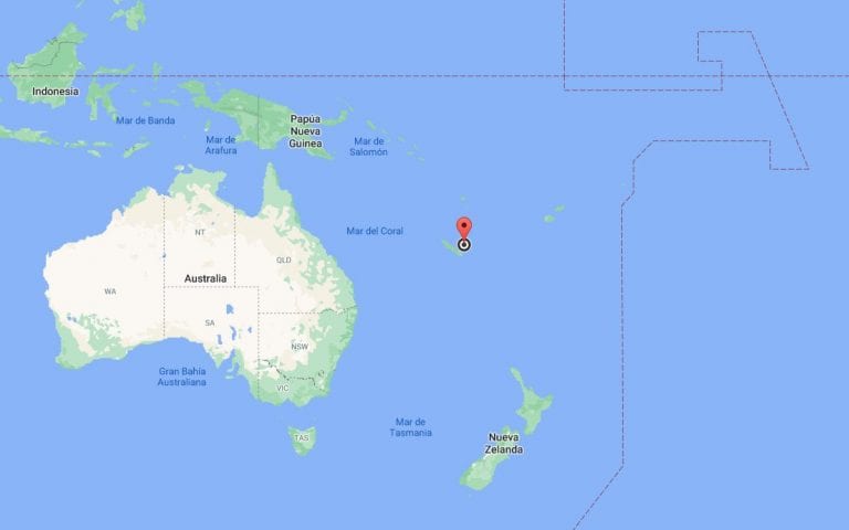 ACTUALIZADA // SHOA desestima tsunami  para las costas del país tras fuerte sismo en Port Vila Vanuatu