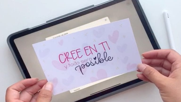Crea una Tarjeta Virtual para el día del Amor en el iPad