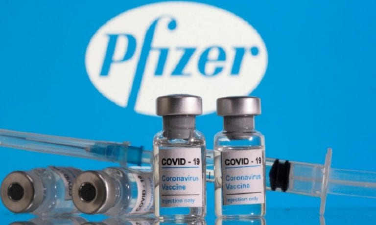 Estudio: Primera dosis de vacuna de Pfizer contra el Coronavirus arroja efectividad del 62%