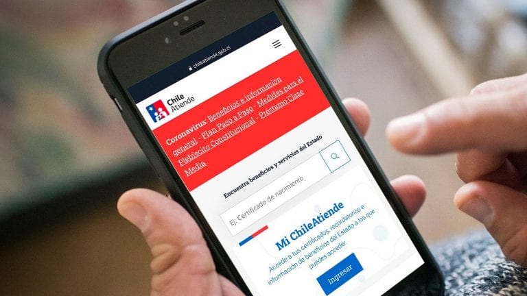 ChileAtiende renueva el llamado a preferir trámites en línea en medio de crisis sanitaria