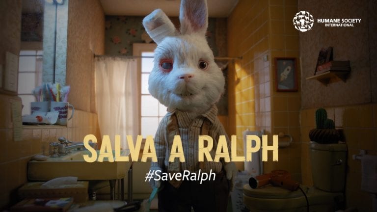Save Ralph: el cortometraje animado que busca prohibir las pruebas cosméticas en animales