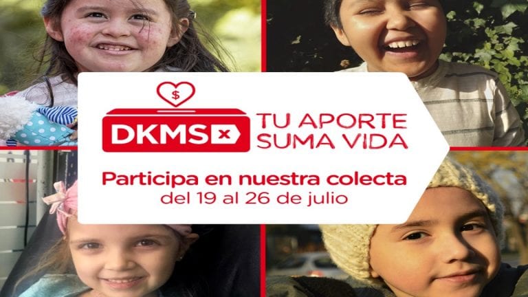 Fundación DKMS invita a sumarse a su Colecta Virtual para aumentar su registro de potenciales donantes