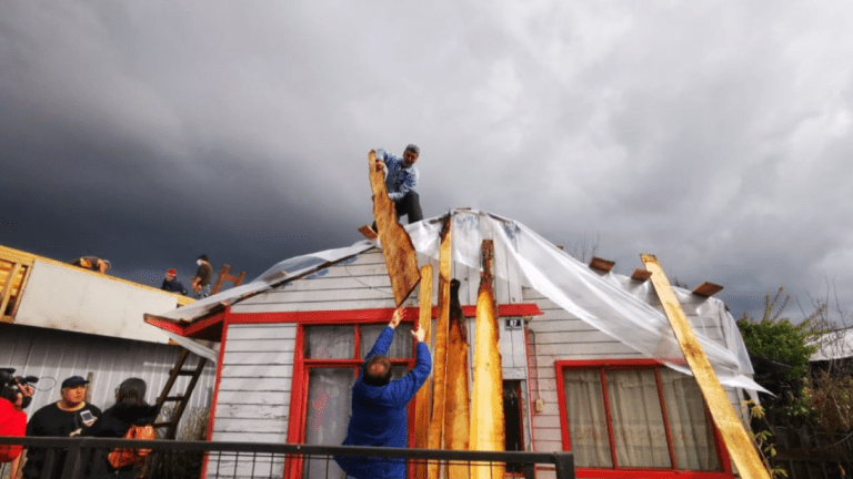 Nuevo informe de la Onemi por sistema frontal arroja más de 150 viviendas con daños