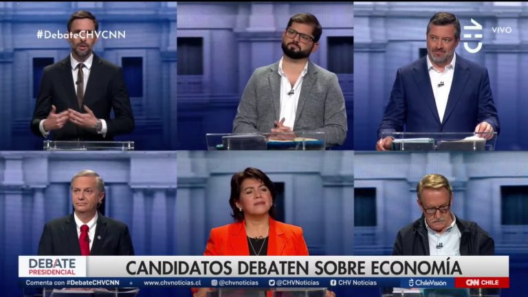 5 de los 7 candidatos presidenciales se enfrentaron en un tibio primer debate