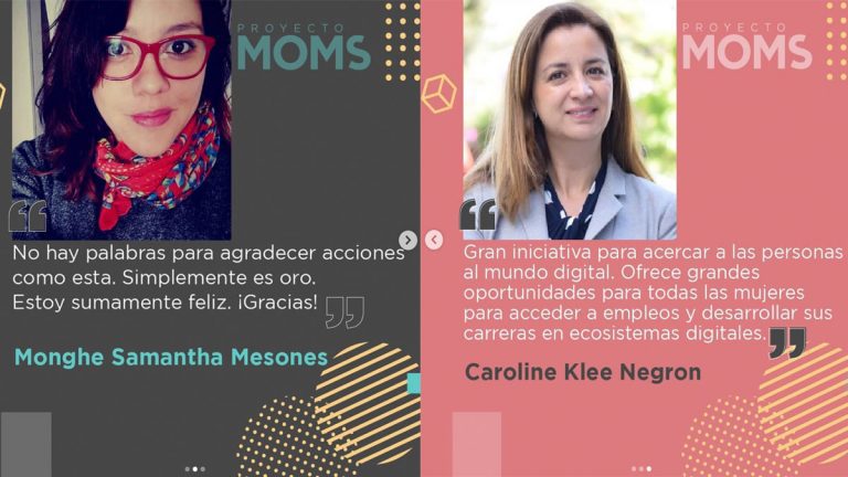 Proyecto Moms y The Valley Chile otorgan dos becas 100% a Mujeres Profesionales