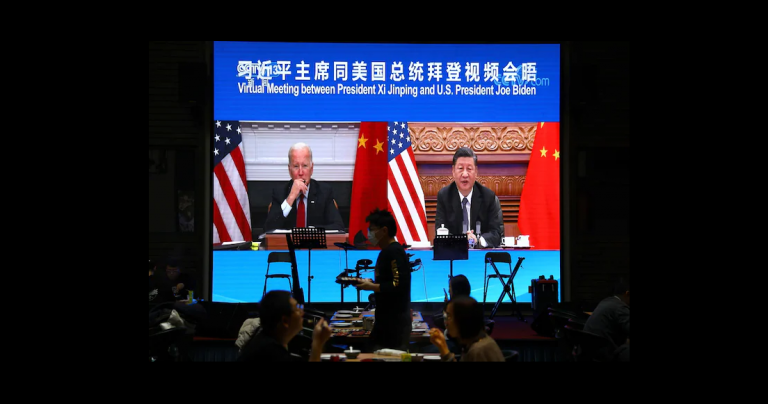 Cumbre virtual  Biden-Xi marcada por Taiwán