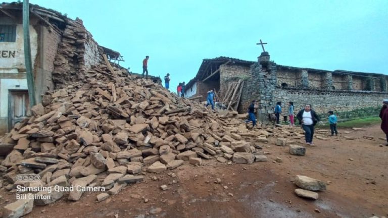Terremoto 7.5 remece Amazonas y se siente en varias regiones del Perú