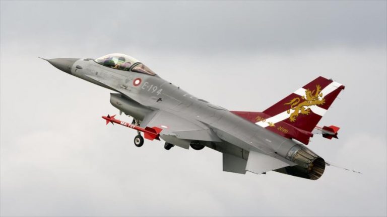 Argentina y Colombia analizan eventual compra de aviones F-16 que está dando de baja Dinamarca