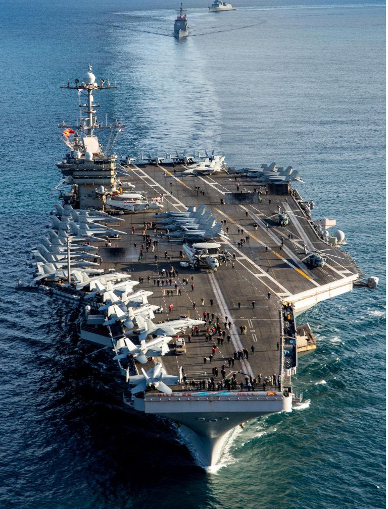 Crisis Rusia-Ucrania: EEUU pone a 8.500 soldados en alerta máxima y despliega al portaaviones USS Harry S Truman