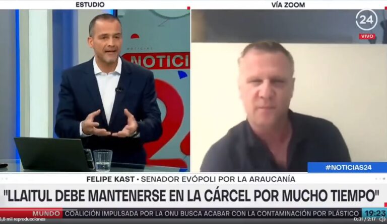 “Usted está hablando con un senador, para que se ubique”, Felipe Kast -en modo censitario- a Iván Núñez al incomodarse por una pregunta