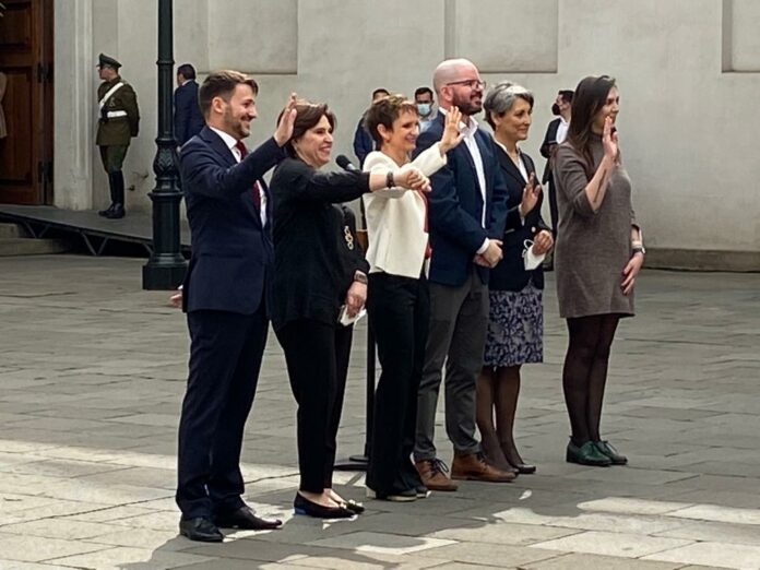 Nuevos ministros del gabinete