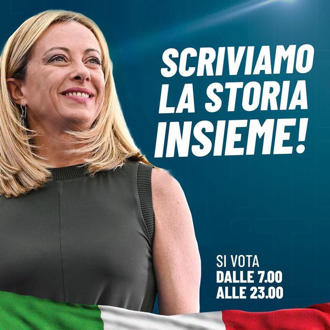 Italia: El bloque de derecha Hermanos de Italia de Giorgia Meloni, se impone en las elecciones