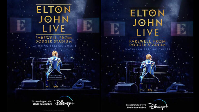 Elton John se presentará por última vez en Estados Unidos con un concierto transmitido en vivo y en exclusiva por Disney+ en todo el mundo