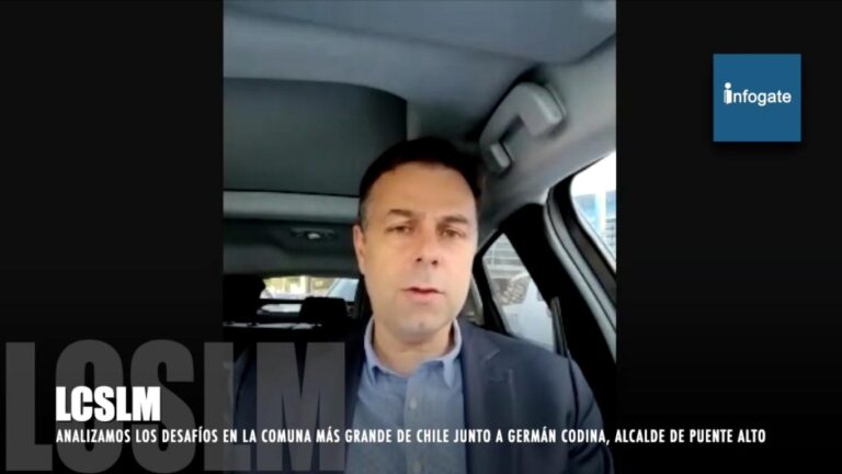 LCSLM: Entrevista a Germán Codina, Alcalde de Puente Alto, aborda la crisis de seguridad que afecta al país: “Tenemos un sistema político extremadamente lento para solucionar los problemas”