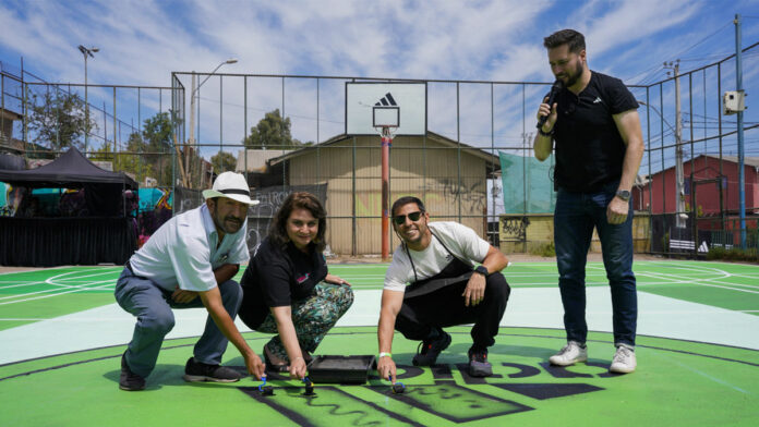 adidas Chile cierra su campana de Social Impact con la restauracion de la ultima cancha en Cerrillos INFOGATE