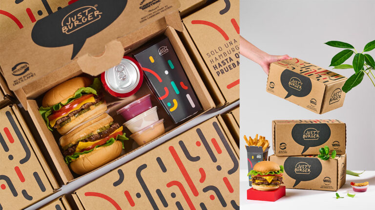 Just Burger presenta sus nuevas cajas 100% reciclables