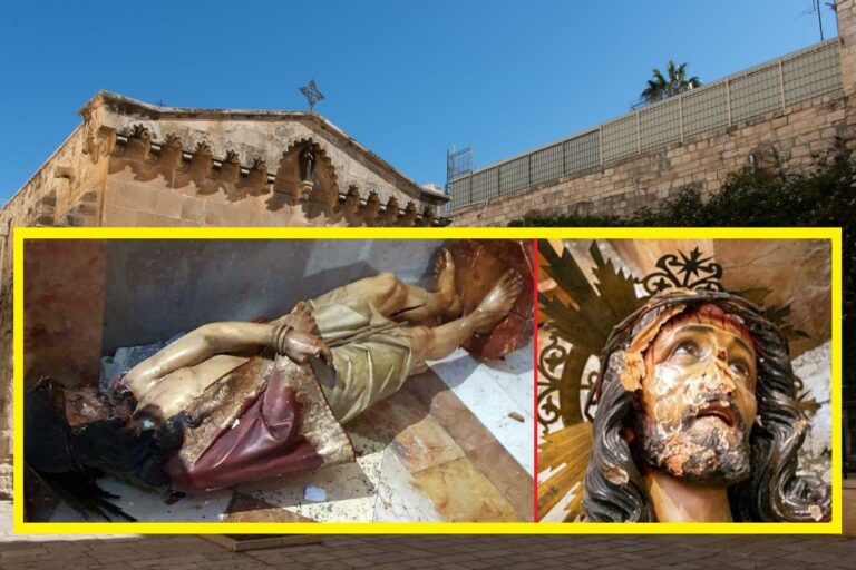 Atacan y destruyen imágenes cristianas en Jerusalén: Ya van 5 ataques a iglesias católicas