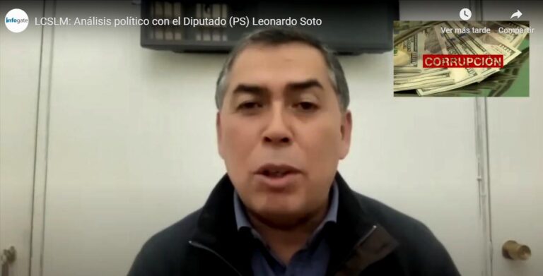 LCSLM Diputado (PS) Leonardo Soto analiza a fondo la crisis por asignaciones a fundaciones: «Esta desatado un incendio»