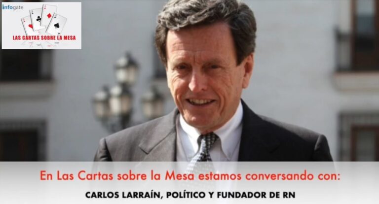 LCSLM: Carlos Larraín se refiere al proceso Constituyente «La Constitución es como «El Padre nuestro»