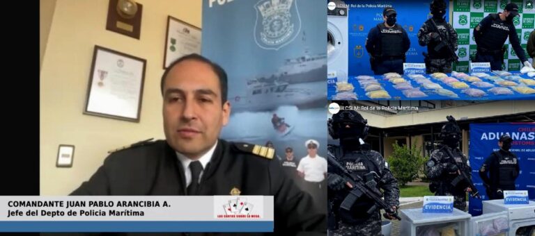 LCSLM: El Jefe del Departamento de Policía Marítima de la Armada, explica el rol de esta tercera policía y detalles de la Operación Europa