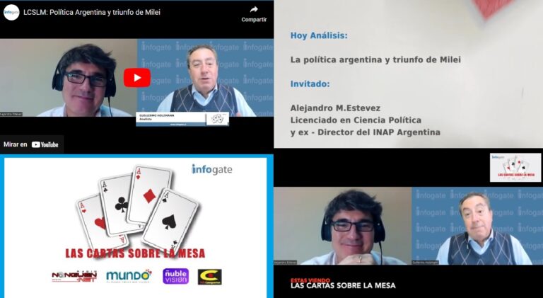 LCSLM: politólogo argentino Alejandro Estevez analiza la política argentina y triunfo de Milei