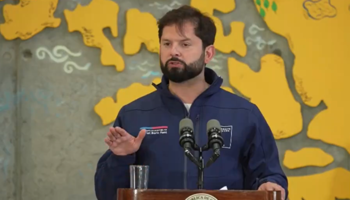 Pdte Boric Punta Arenas Hidrogeno verde 15-12-2023