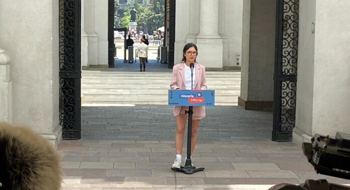 Ministra Camila Vallejo La Moneda 11-12-2023