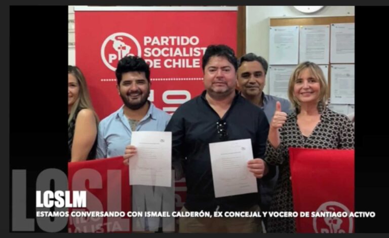 LCSLM: Entrevista a Ismael Calderón precandidato a alcalde por Santiago