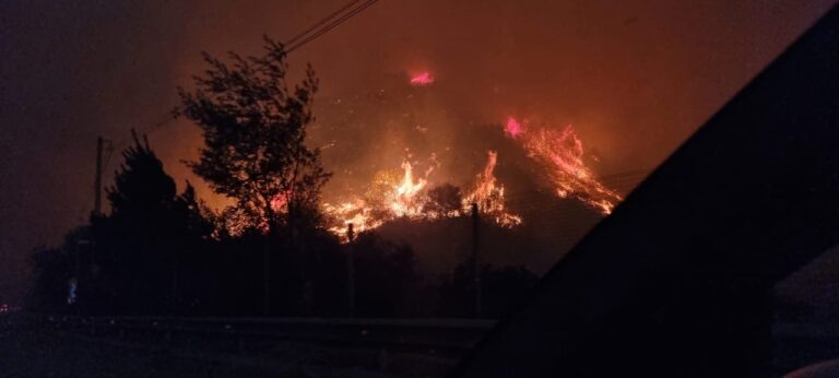 EN DESARROLLO> Alerta roja por Incendio forestal en Quilpué, Villa Alemana y Viña del Mar