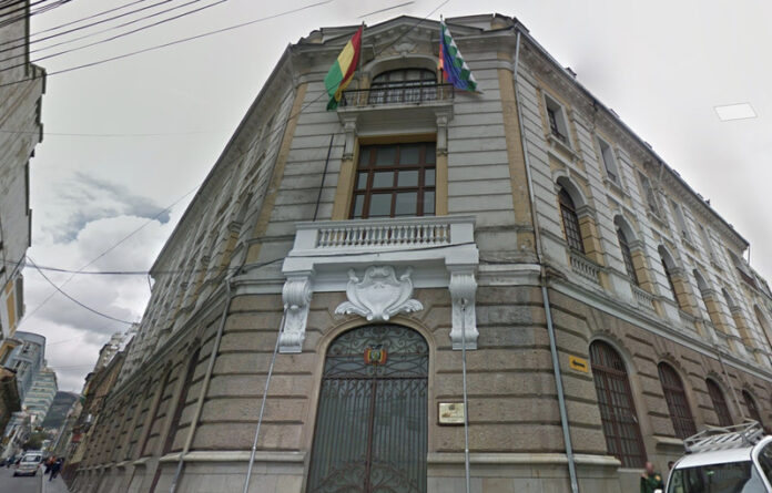 cancilleria boliviana