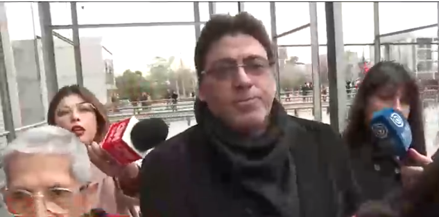 fotocaptura llegada Daniel Jadue