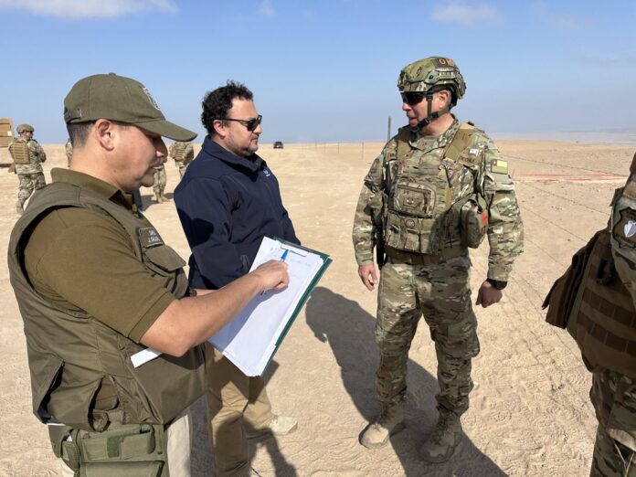 Explosión de mina antitanque en Arica