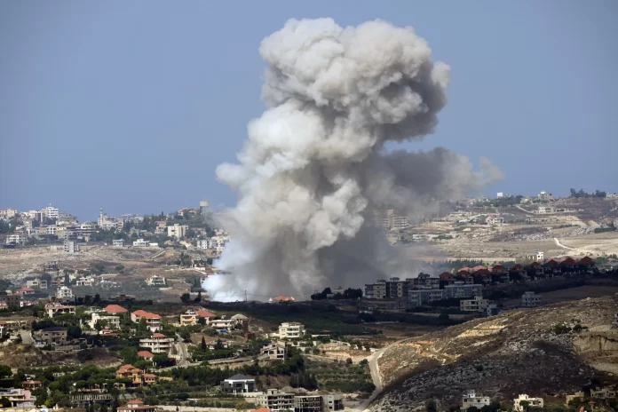 libano bombardeo israeli 23 sept
