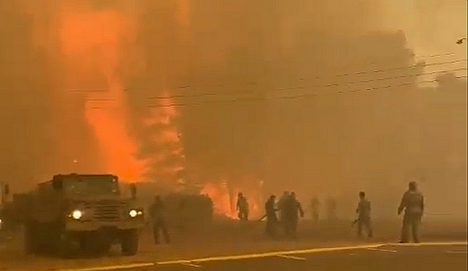 Incendio Fuerte Aguayo 12-11-2024