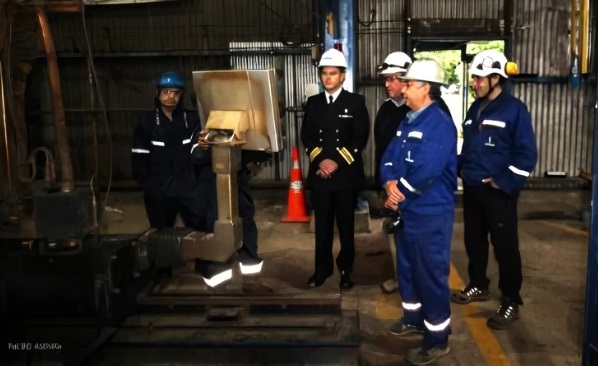 Corte primera plancha barcazas Escotillon IV Asenav