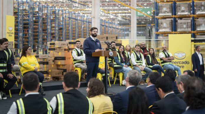 Pdte Boric Mercado LIbre 09-04-2025