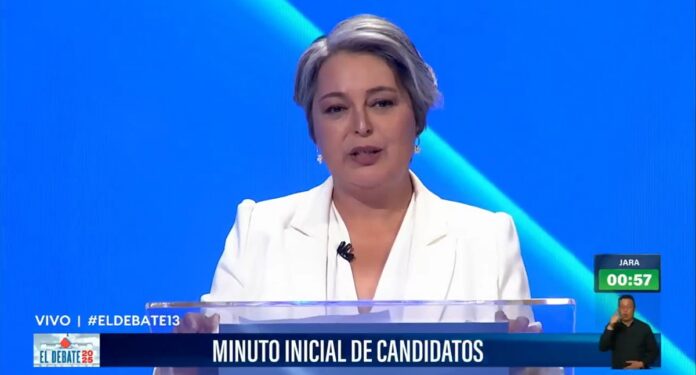 Jeannette Jara debate presidencial 2025