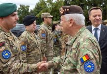 Unión Europea condecoró a contingente chileno desplegado en Bosnia