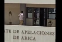 Abaten a funcionario judicial en Corte de Arica tras acuchillar a funcionario del tribunal