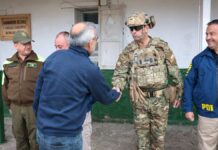 Ministro Cordero inspecciona en terreno despliegue en frontera norte y proyecto Muralla Digital