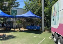 Municipalidad de Santiago retoma mamografías gratuitas a mujeres de población de riesgo en el Parque O’Higgins
