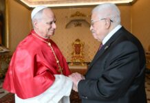 Papa y Pdte de Palestina: ayuda urgente a Gaza y solución de dos Estados