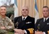 Gobierno argentino oficializó designación de nuevos mandos del Estado Mayor Conjunto, Ejército y Armada
