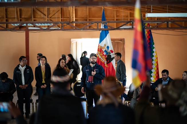 Gabriel Boric San Pedro de Atacama archivo