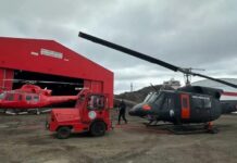 Con apoyo chileno, Perú despliega helicóptero para su campaña antártica