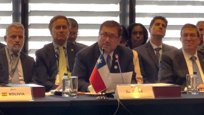 Canciller Francisco Pérez Mackenna CELAC Bogotá 20-03-2026