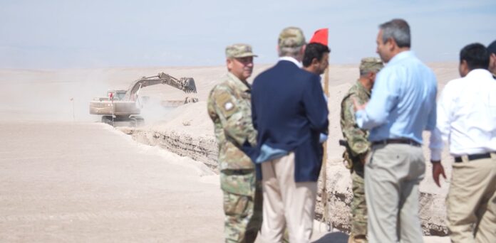 Construcción de zanja zona norte Chacalluta 16-03-2026